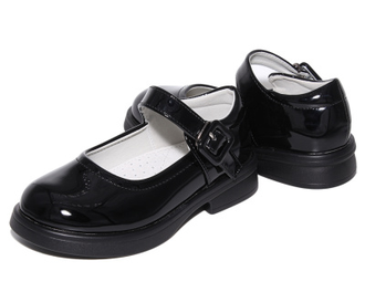 Туфли "Капитошка" чёрный лак искуственная кожа арт: размеры:26;27;28;29;30;31
