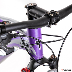 Велосипед TechTeam Elis 27.5 2021 фиолетовый