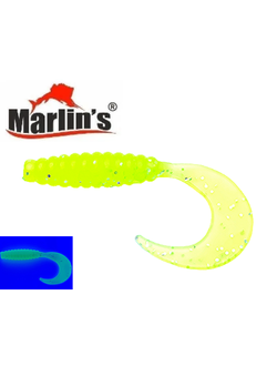 Силиконовая приманка  "Marlin's" Tvister TV23 23мм/0,2гр Цвет Т29 (уп.-20шт.)