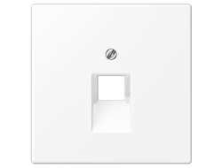 Крышка для розеток RJ, белый матовый LS969-1UAWWM