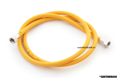 Шланг газовый ПВХ TUBOFLEX гайка-гайка 0,4 0,5 0,6 0,8 1,0 1,5 1,8 2 м гг 2,5 3,0 4,0 5,0 6,0 м г/г