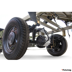 Грузовой электротрицикл Rutrike D4 NEXT КАБИНА 1800 60V1500W зеленый