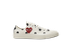 Кеды Converse Comme des GARÇONS play белые низкие в горошек