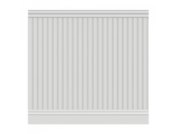 Стеновая панель ударопрочная из архитектурного ЛДФ- декора Ultrawood (Ультравуд) Wain 0001, 1 уп.(6 шт.)