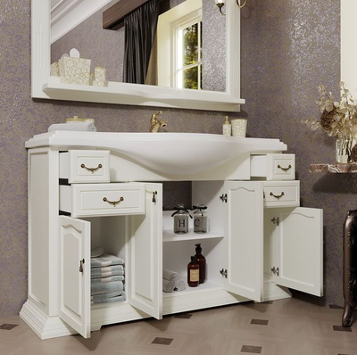 Мебель для ванной Opadiris Риспекто 120 слоновая кость