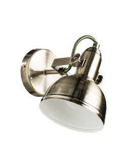 Настенный светильник с поворотным плафоном Спот MARTIN бронза 1хЕ27 Арт:640254