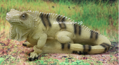 Ящерица 12*26см  полистоун Россия 972//012534
