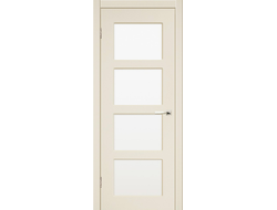 Дверь со стеклами Гранд 02 бежевая от производителя.