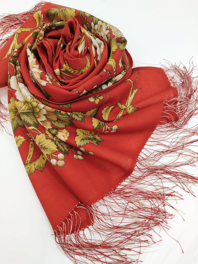 Павловопосадский палантин Дива 1474-55