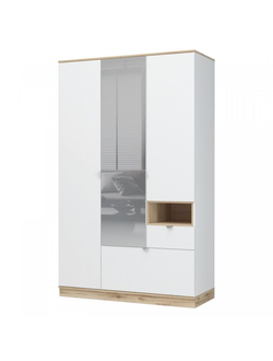 ШК 1Я 1350 Шкаф трехстворчатый с зеркалом