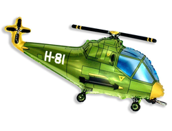 Вертолёт (зелёный) / Helicopter 38"/56*97 см