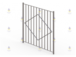 1645 Забор тип-3