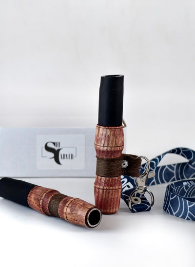 Деревянный персональный мундштук Simple без ленты