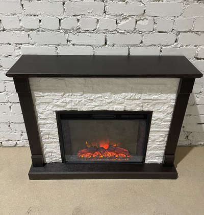 камин электрический Моника BL M2 с очагом Sparta 25.5 LED