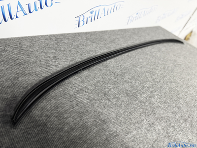 Спойлер на багажник BMW 5 G30 стиль M5 прямой черный