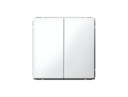 Systeme Electric ArtGallery Лотос Выключатель 2-клавишный кнопочный, сх.2, 10А, механизм GAL001317