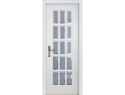 Дверь Лондон-2 ольха (БЕЛАЯ ЭМАЛЬ)