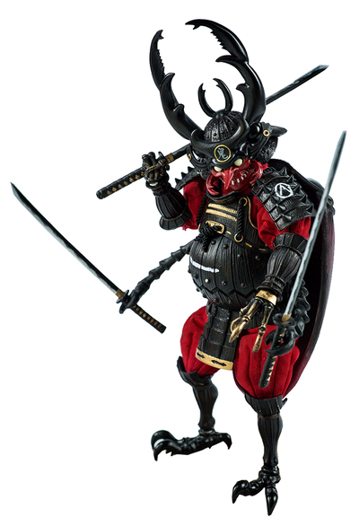 Жук-самурай с катанами - Коллекционная ФИГУРКА 1/12 scale  Samurai Beetle Haunted Hollow  (CT001) - CROWTOYS