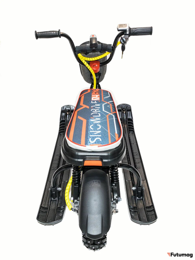 Электрический снегокат NIKA Черный