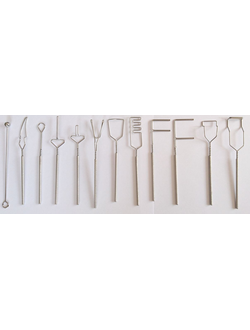 Комплект логопедических зондов для постановки звуков из 12 штук