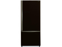 Холодильник Hitachi R-B 572 PU7 GBW, коричневое стекло