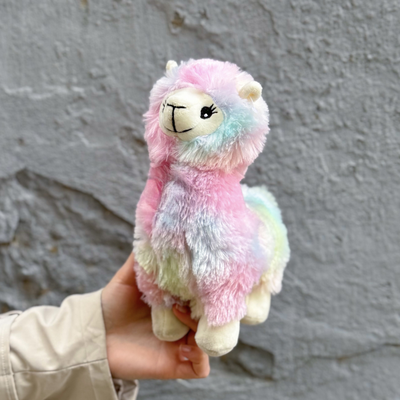 Мягкая игрушка Радужная лама