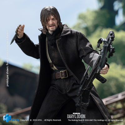 Дэрил Диксон (Норман Ридус, The Walking Dead: Daryl Dixon) - Коллекционная фигурка 1/12 SCALE The Walking Dead Daryl Dixon (ESW0310) - HIYA