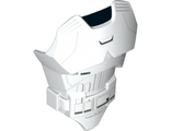 Large Figure Torso with SW First Order Stormtrooper Armor Pattern, White (21561pb07 / 6135564)