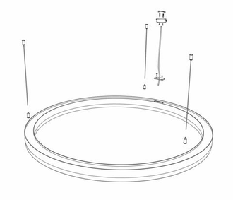 Кольцевой светильник SL-RING-705-29W