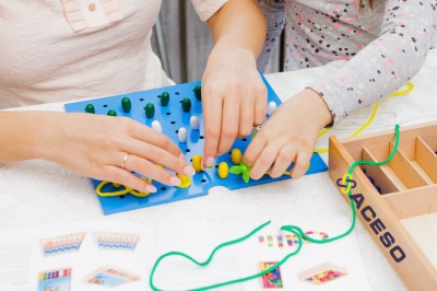 Занятие с модулем Фребеля Приоритет