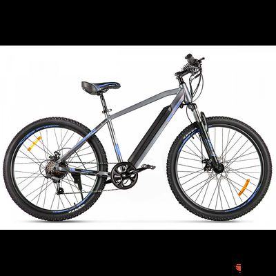 Электровелосипед Eltreco XT 600 Pro (Серо-синий)