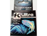 Леска AQUA FC ULTRA FLUOROCARBON 100% , (0.25) 30m