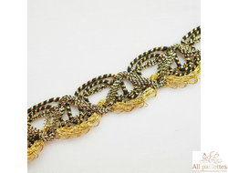 Тесьма металлизированная ТМ321