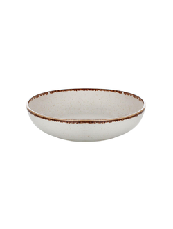 Салатник полуглубокий 17 см, цвет бежевый
