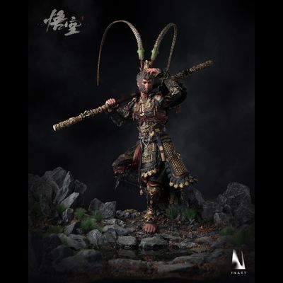 Сунь Укун, Царь Обезьян (Black Myth: Wukong) - Коллекционная фигурка 1/6 The Black Myth: Wukong Great Sage Armor Set (MAG015) - INART