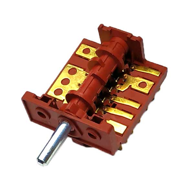 Переключатель конфорки Лысьва 5 поз. коричневый EP187