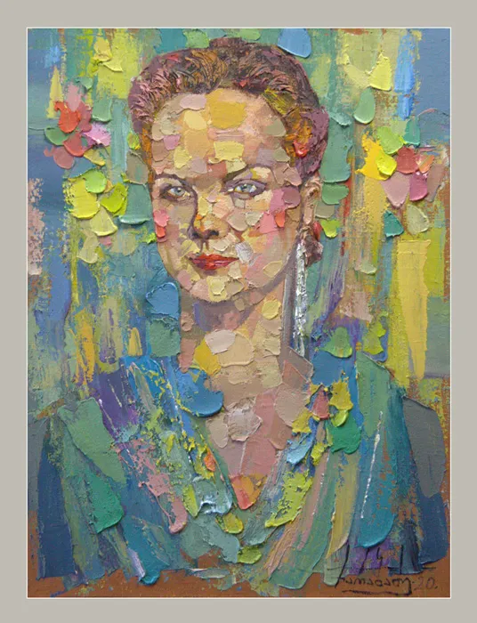 Татьяна. 2020. Холст, масло. 80х60 см. © Харабадзе Заза
Частная коллекция