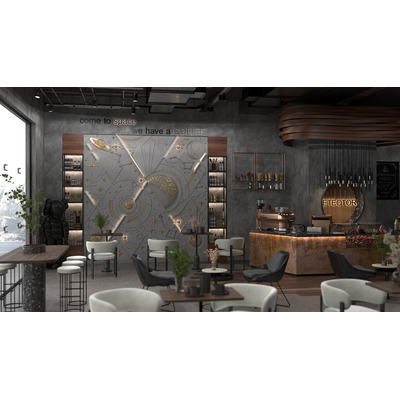 Панно гипсовое KASSIOPEA артикул SPN8