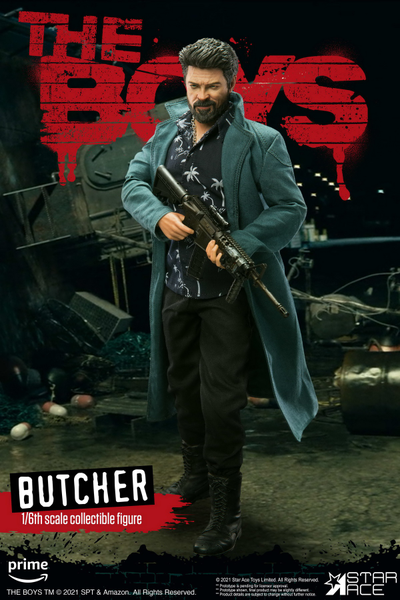 Билли Бутчер (Карл Урбан, "Пацаны", The Boys) - КОЛЛЕКЦИОННАЯ ФИГУРКА 1/6 Billy Butcher (Deluxe Edition) (SA0104) - STAR ACE Toys