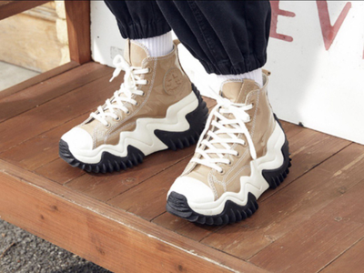 Кеды Converse Run Star Motion бежевые высокие 171423C с чем носить фото оригинал