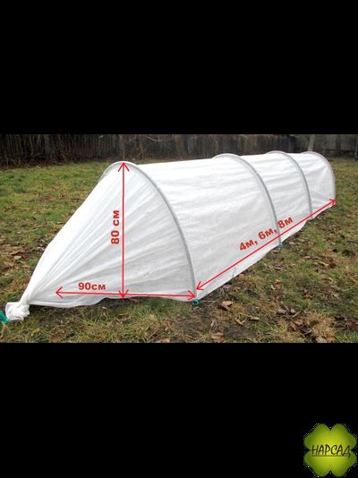 СПАНБОНД БЕЛЫЙ (плотность 60 г/кв.м, размер 10х3,2 м)