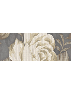 Бордюр настенный Фиори Гриджо 1501-0100 7,5х20