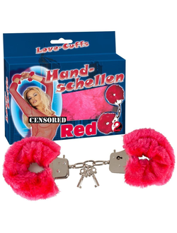 5276610000 BDSM Наручники Hand Schellen красный