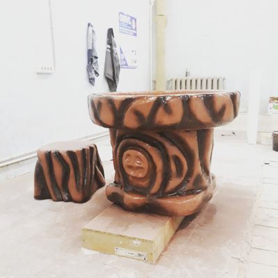 Стол-песочница из стеклопластика «Лесная сказка»