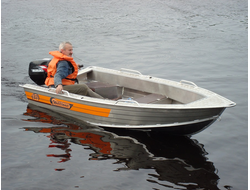 Алюминиевая лодка Wellboat-37NexT