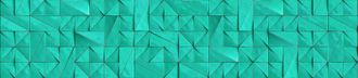 Бирюзовый оригами 3D - фартук кухонный SP MSK