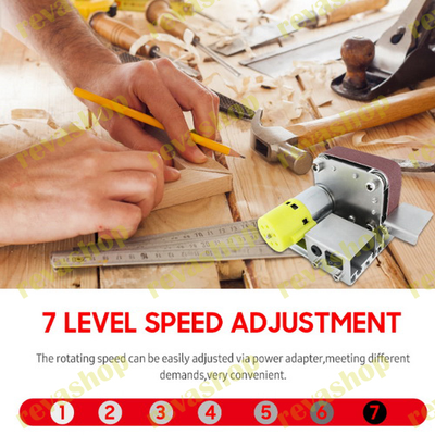 Ленточный гриндер, мини шлифовальный станок, шлифовальный инструмент, металлообработка, домашняя мас