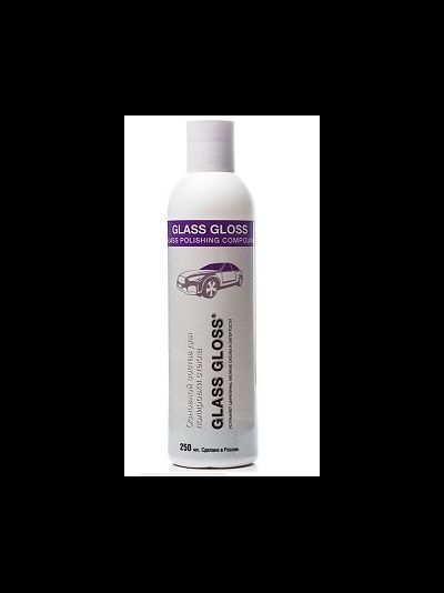 GLASS GLOSS Основная полировочная паста для стекла (фиолетовая) 250 мл