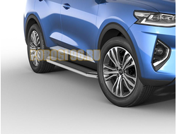 Пороги на Haval F7 2022-2024 Premium