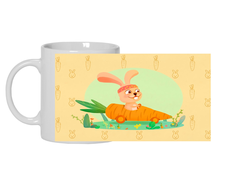 Кружка год Кролика №6